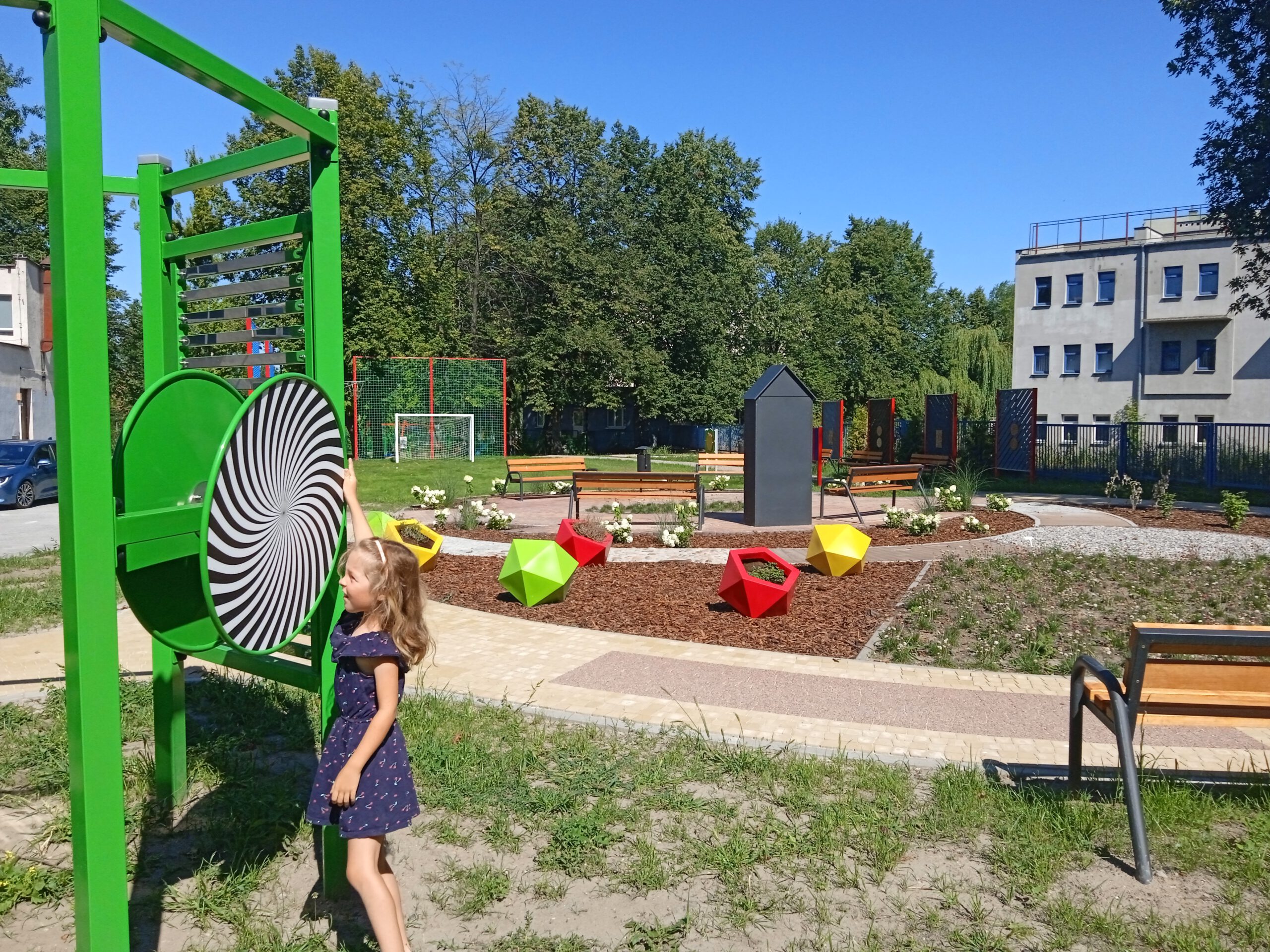 Ogród Sensoryczny przy Specjalnym Ośrodku Szkolno-Wychowawczym