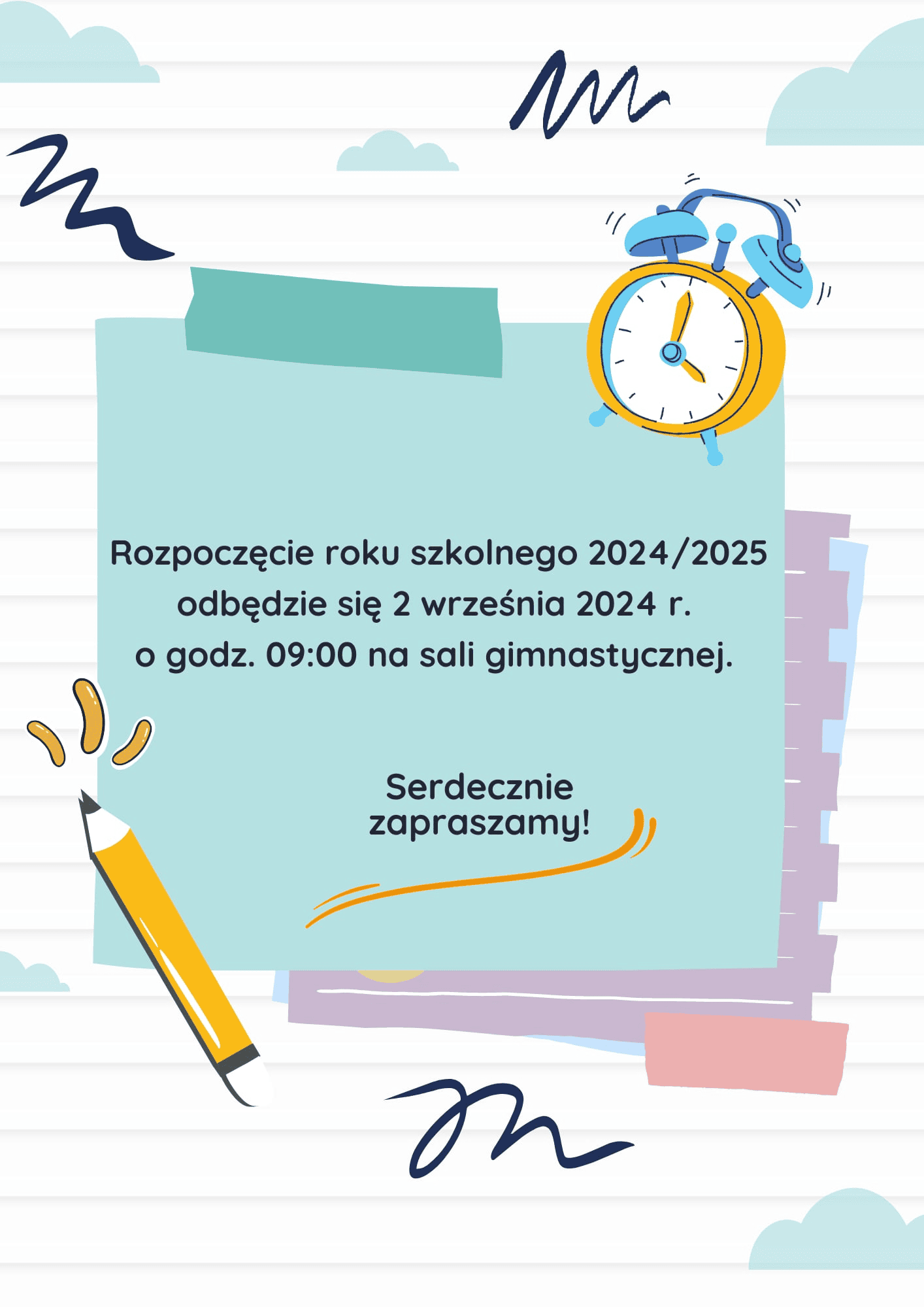 Rozpoczęcie roku szkolnego 2024/2025